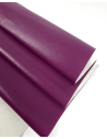 Purple Patent Saffiano Premium Grain Embossed Texture Leather