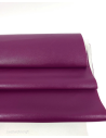 Purple Patent Saffiano Premium Grain Embossed Texture Leather