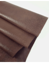 Medium Brown Ostrich 2024 Embossed Texture Leather