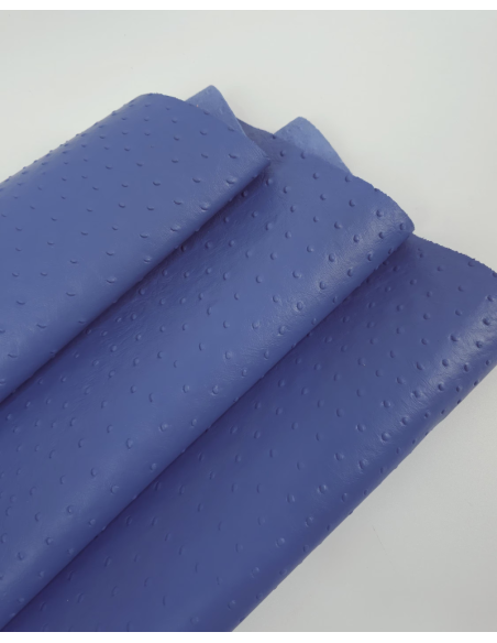 Riviera Ostrich 2024 Embossed Texture Leather