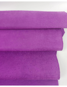 Vivid Viola Ostrich 2024 Embossed Texture Leather 2