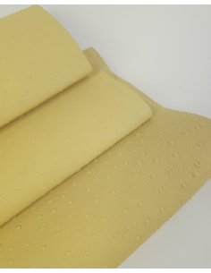 Sundress Ostrich 2024 Embossed Texture Leather