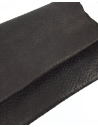 Licorice Ostrich 2023 Embossed Texture Leather