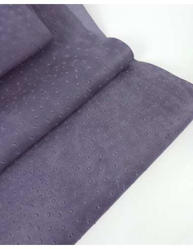 Cadet Ostrich 2024 Embossed Texture Leather