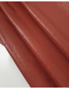 Burnt Brick Ostrich 2024 Embossed Texture Leather