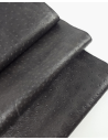Dark Gull Gray Ostrich 2024 Embossed Texture Leather