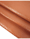 Glazed Ginger Ostrich 2023 Embossed Texture Leather