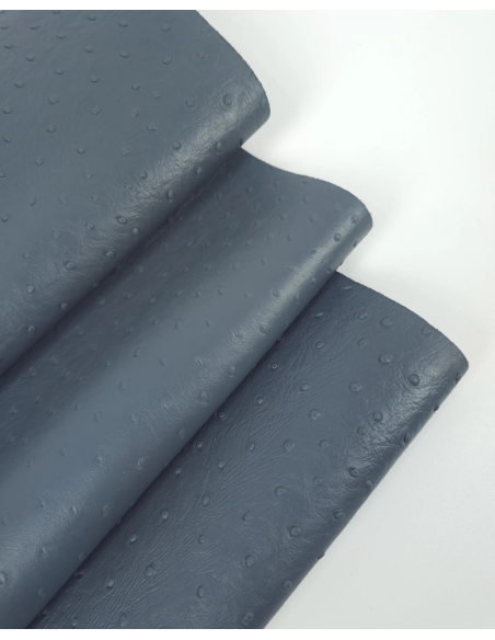 Stargazer Ostrich 2024 Embossed Texture Leather