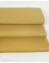 Honey Mustard Ostrich 2024 Embossed Texture Leather