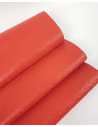 Tigerlily Ostrich 2024 Embossed Texture Leather