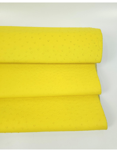 Illuminating Ostrich 2024 Embossed Texture Leather