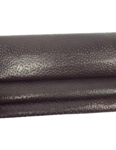 Java Ostrich 2023 Embossed Texture Leather