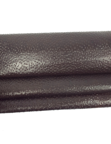 Java Ostrich 2023 Embossed Texture Leather
