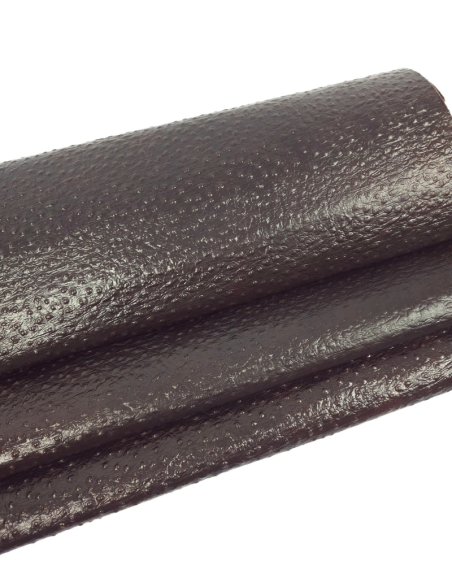 Java Ostrich 2023 Embossed Texture Leather