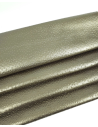 Stone Metallic Ostrich 2023 Embossed Texture Leather