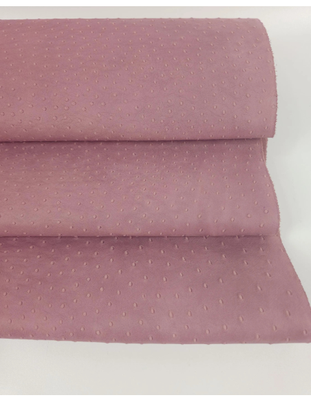 Ash Rose Ostrich 2024 Embossed Texture Leather