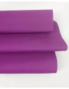 Purple Orchid Ostrich 2024 Embossed Texture Leather