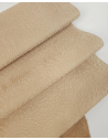 Mellow Buff Leopard Embossed Texture Leather
