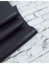 Jet Black Soft Lizzard Embossed Bovine Leather