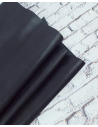 Jet Black Soft Lizzard Embossed Bovine Leather