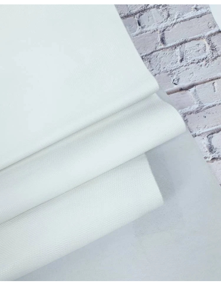 White Soft Lizzard Embossed Leather