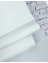 White Soft Lizzard Embossed Leather