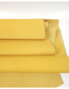 Mineral Yellow Raia Embossed Premium Full Grain Texture Leather