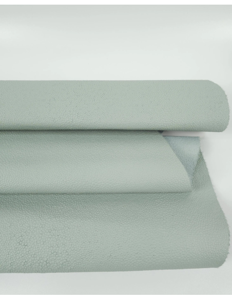 Silt Green Raia Embossed Premium Full Grain Texture Leather