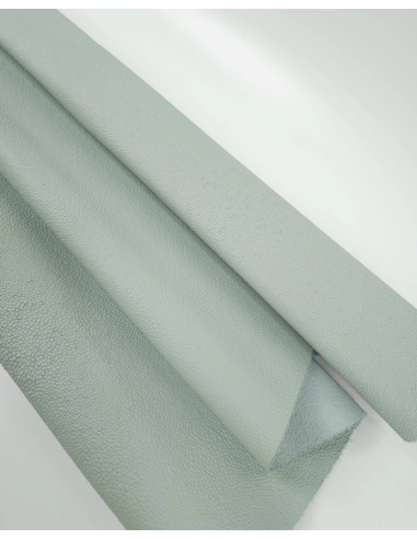 Silt Green Raia Embossed Premium Full Grain Texture Leather