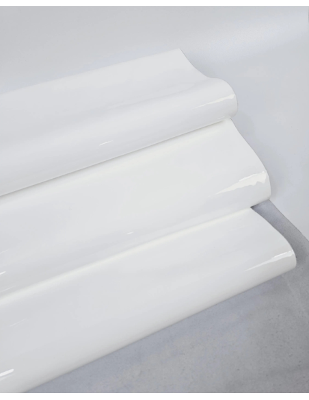 White Vernice Very Soft Premium Patent Varnished Leather