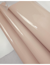 Cream Tan Soft Premium Patent Varnished Leather