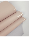Cream Tan Soft Premium Patent Varnished Leather