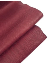 Rosewood Embossed Amazing Relief Snake Calf Leather 0Z 1904