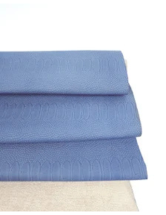 Real Blue Snake Calf Leather Embossed Amazing Relief 0Z 1904 2