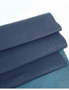 Orion Blue Embossed Amazing Relief Snake Calf Leather 0Z 1904