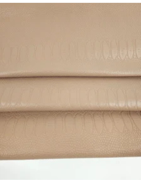 Nomad Embossed Amazing Relief Snake Calf Leather 0Z 1904