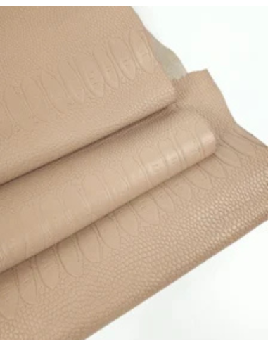 Nomad Embossed Amazing Relief Snake Calf Leather 0Z 1904