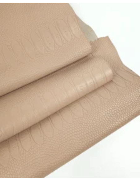 Nomad Embossed Amazing Relief Snake Calf Leather 0Z 1904