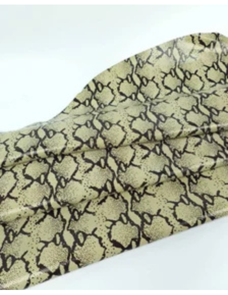 Matcha Python Suede Printed Leather 2023