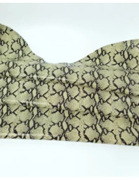 Matcha Python Suede Printed Leather 2023