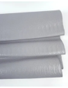 Gray Embossed Amazing Relief Snake Calf Leather 0Z 1904