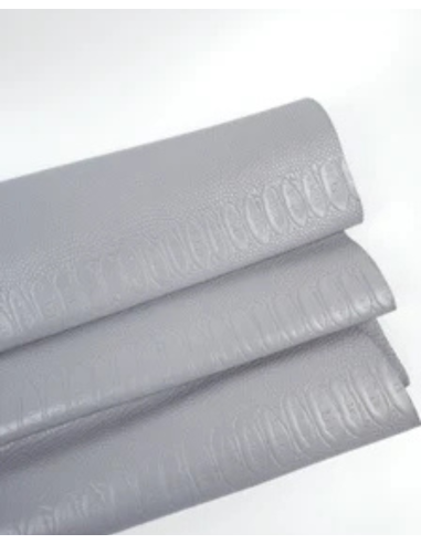 Gray Embossed Amazing Relief Snake Calf Leather 0Z 1904
