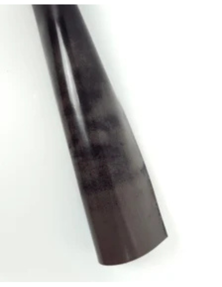 Dark Clay Cancun Matt Brush Off Luxurious Calf Leather