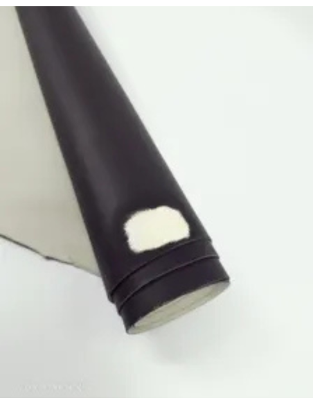 White Cancun Matt Brush Off Luxurious Calf Leather