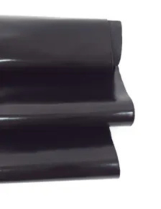 Black Thin Detroit Premium Glossy Surface Shine Appearance Leather 2