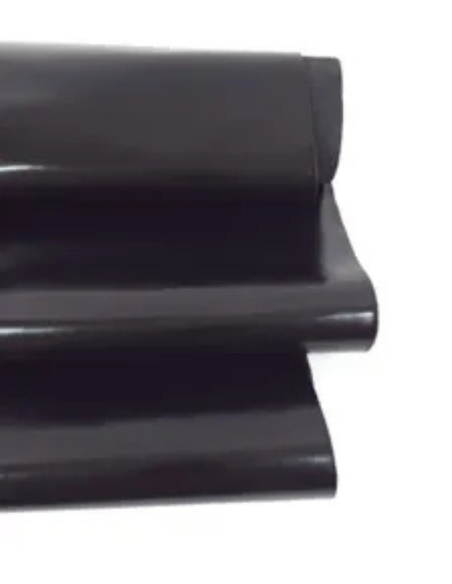 Black Thin Detroit Premium Glossy Surface Shine Appearance Leather