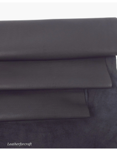 Jet Black Matte Perforated Soft 2