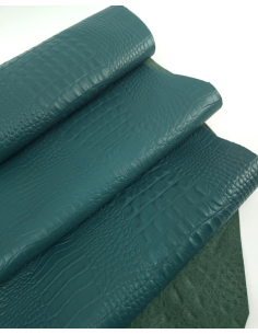 Bayberry Crocodile Alligator Calf Leather Embossed Texture Amazing Relief OZ 2018 V2