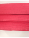 Paradise Pink Crocodile Alligator Calf Leather Embossed Texture Amazing Relief LFC CROCK1