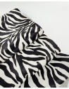 Zebra 26 Cavallino Calfskin Hair on Hide Leather